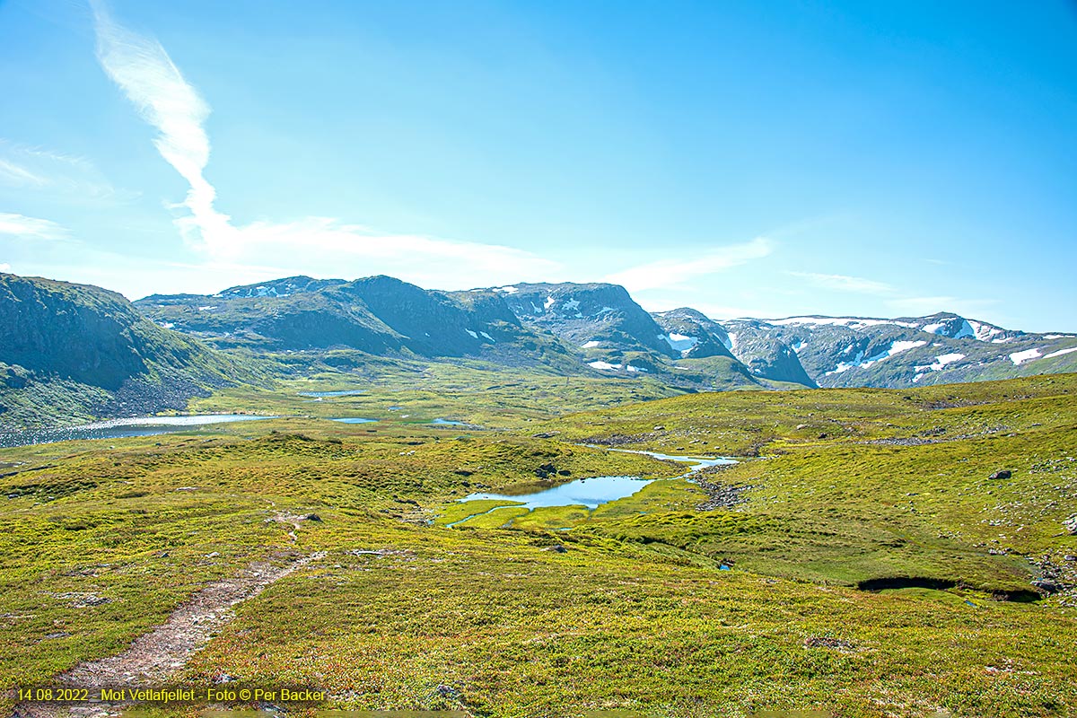 Mot Vetlafjellet