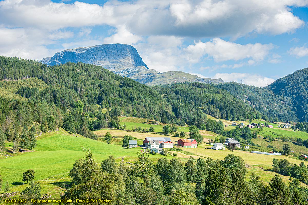 Fjellgardar over Ulvik