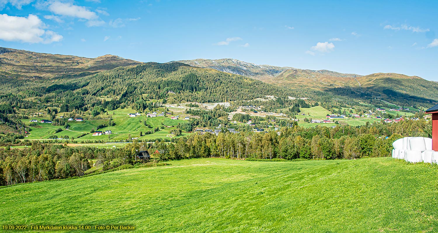 Frå Myrkdalen klokka 14.00