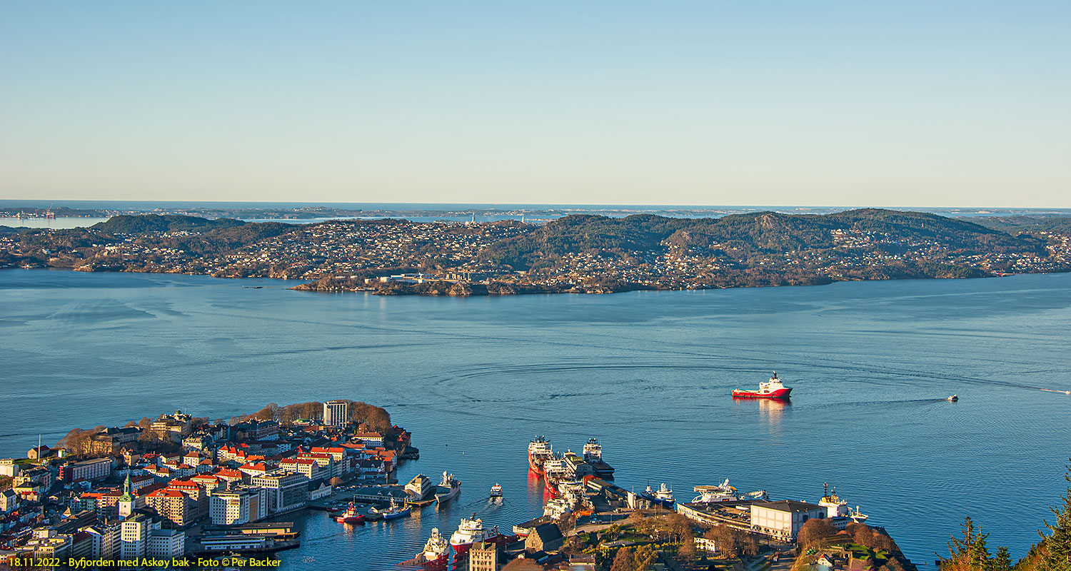 Byfjorden med Askøy bak