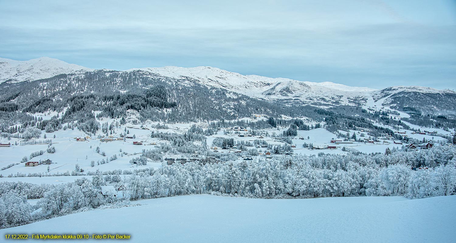 Frå Myrkdalen klokka 09.10