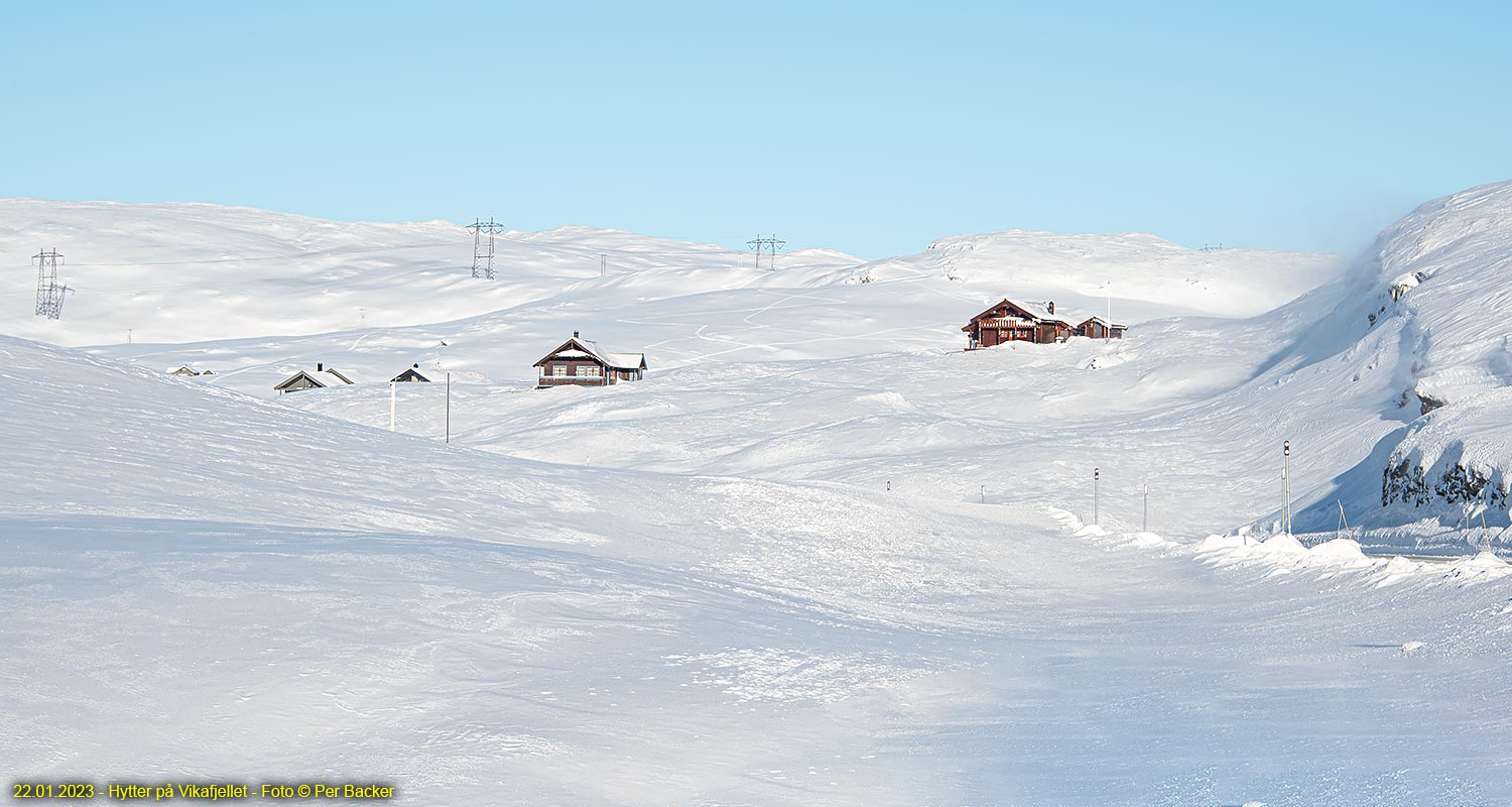 Hytter på Vikafjellet