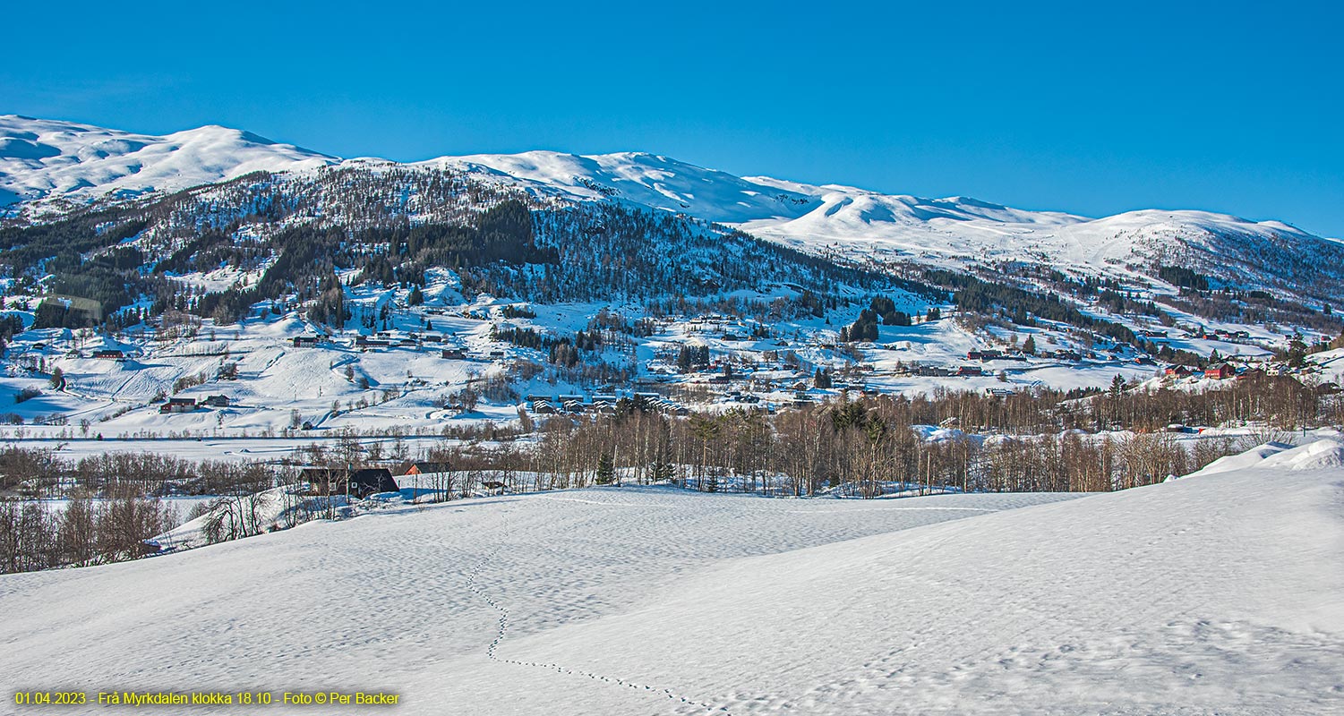 Frå Myrkdalen klokka 18.10