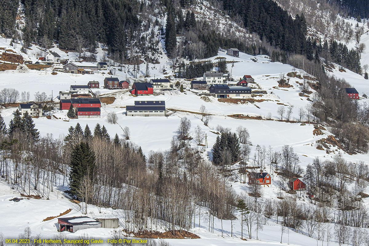 Herheim, Sausjord og Gavle