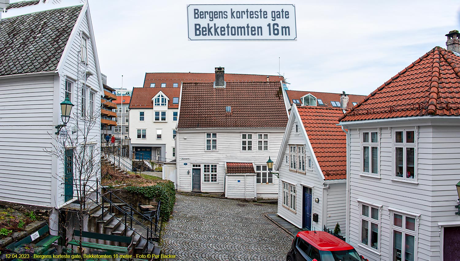 Bergens korteste gate, Bekketomten 16 meter