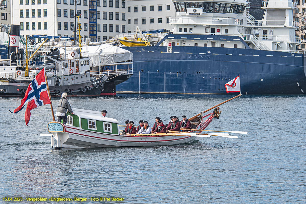 Vengebåten "Enigheden", Bergen