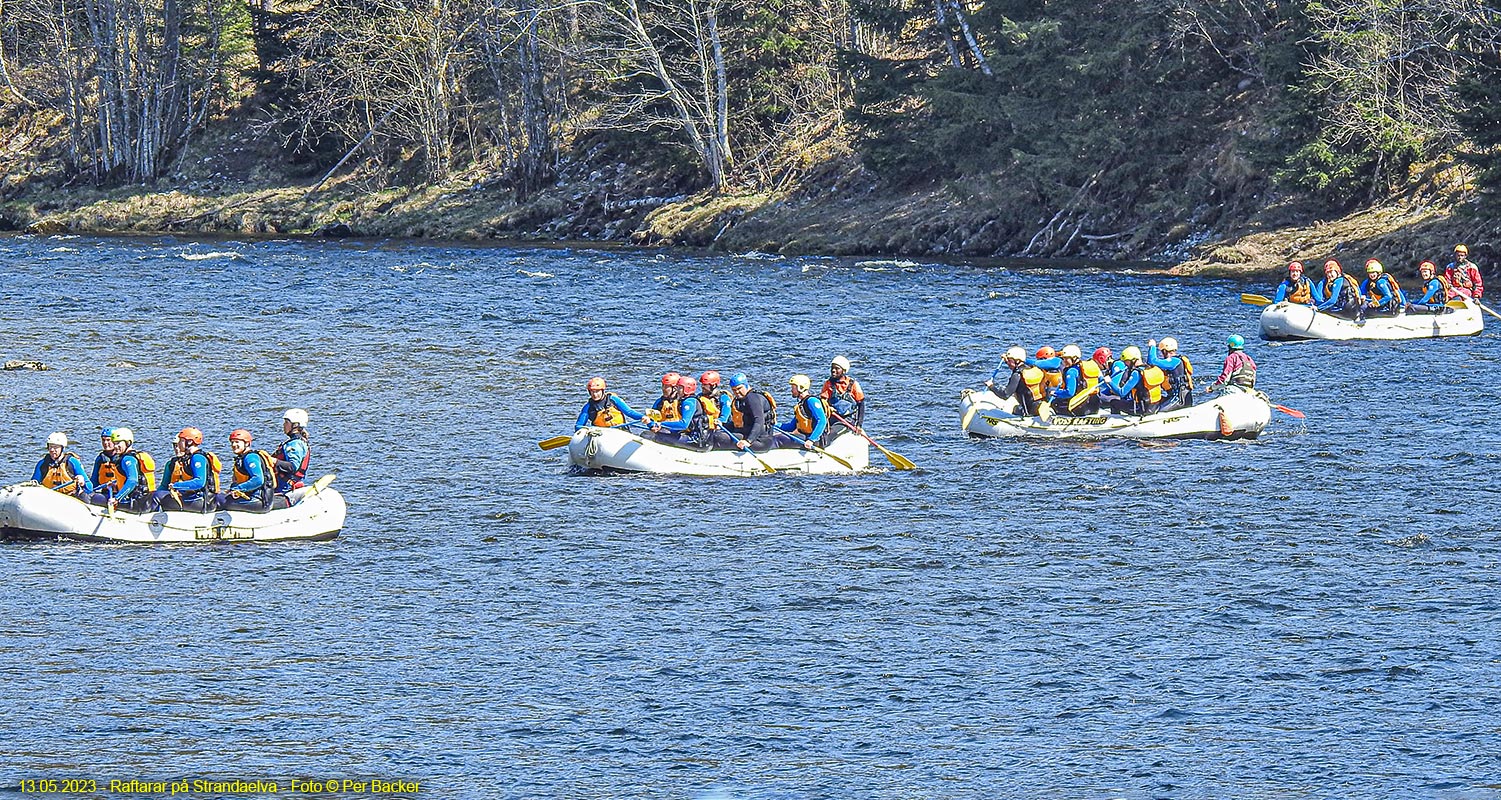 Raftarar ved Pøyso