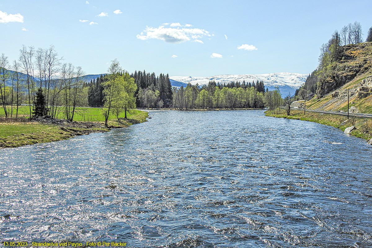 Strandaelva ved Pøyso