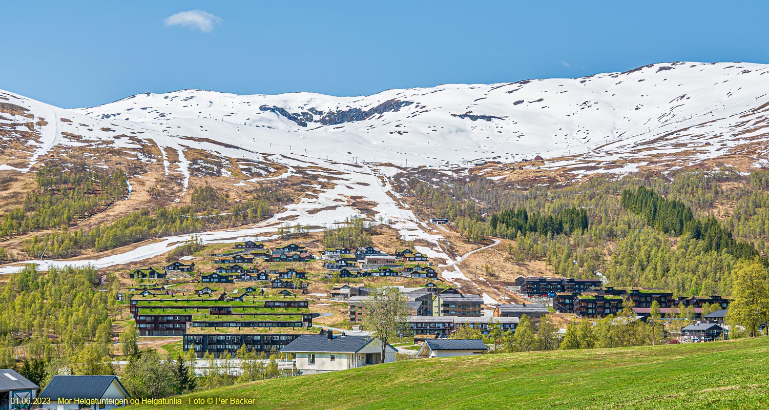 Mot Helgatunlia og Helgatunteigen