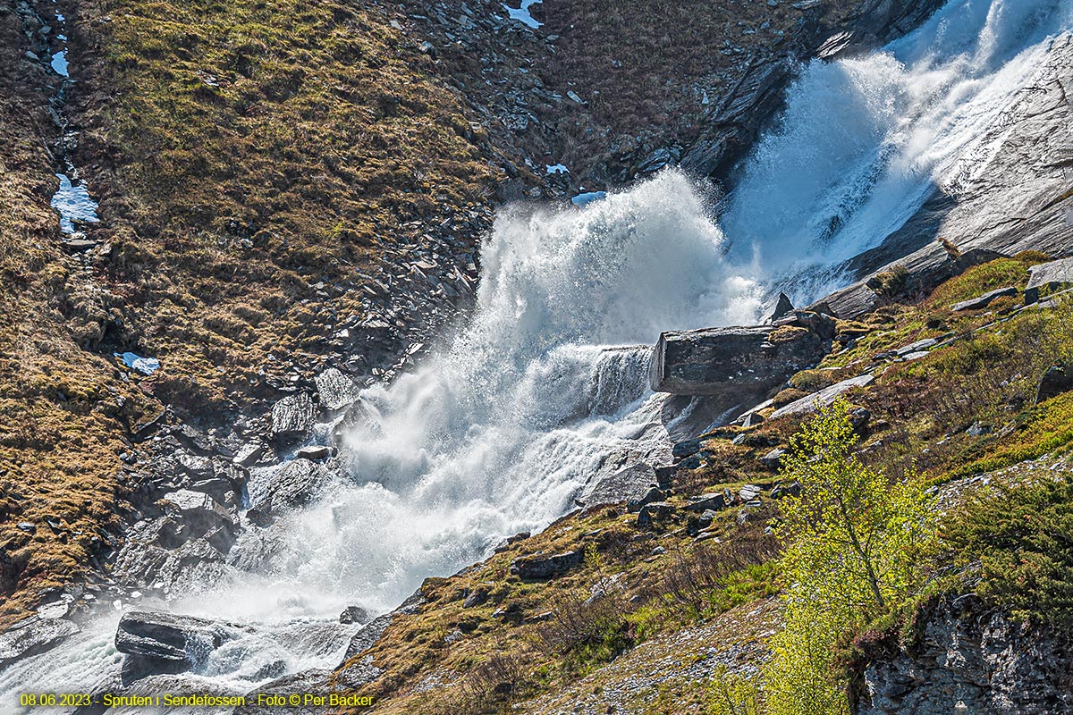 Spruten i Sendefossen