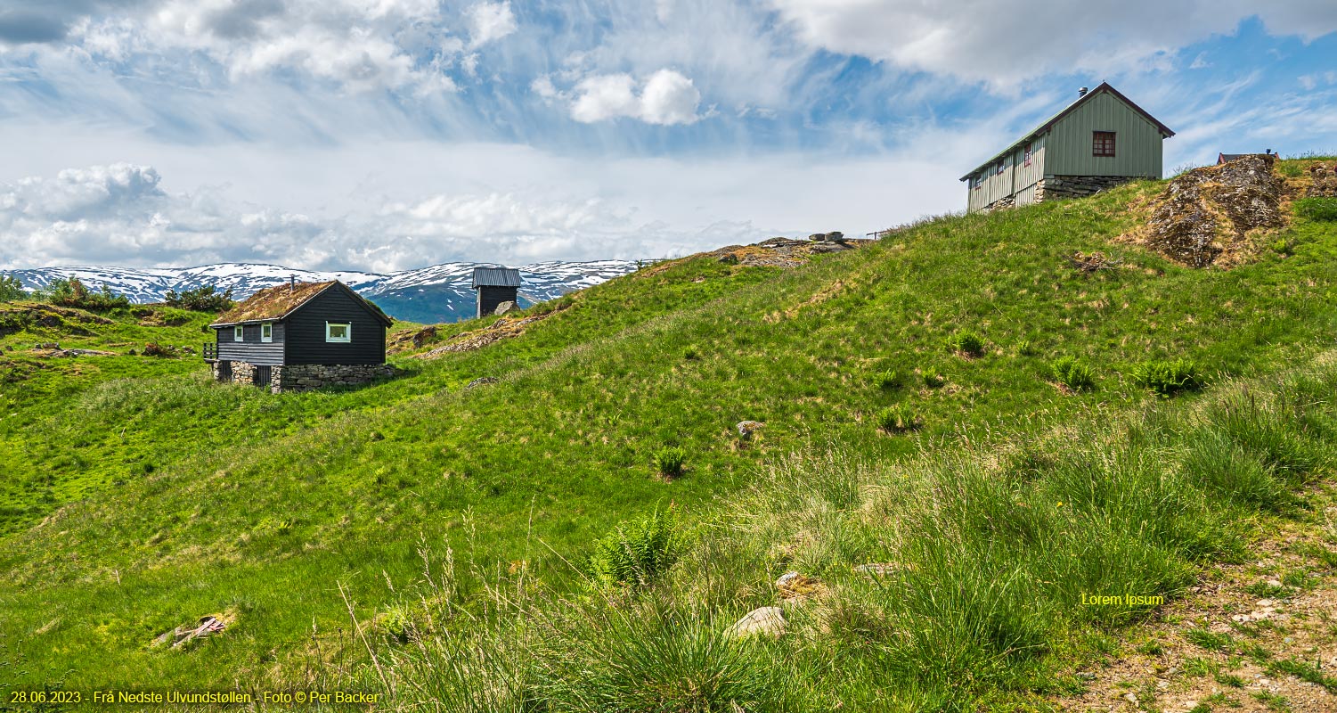 Frå Nedste Ulvundstølen