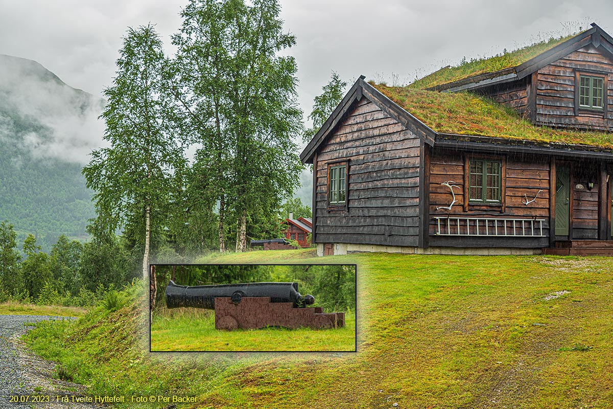 Frå Tveite hyttefelt