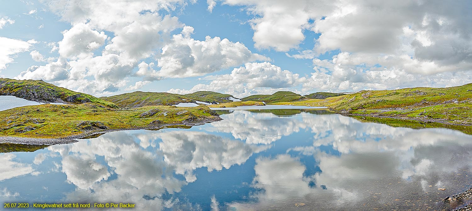 Kringlevatnet sett frå nord