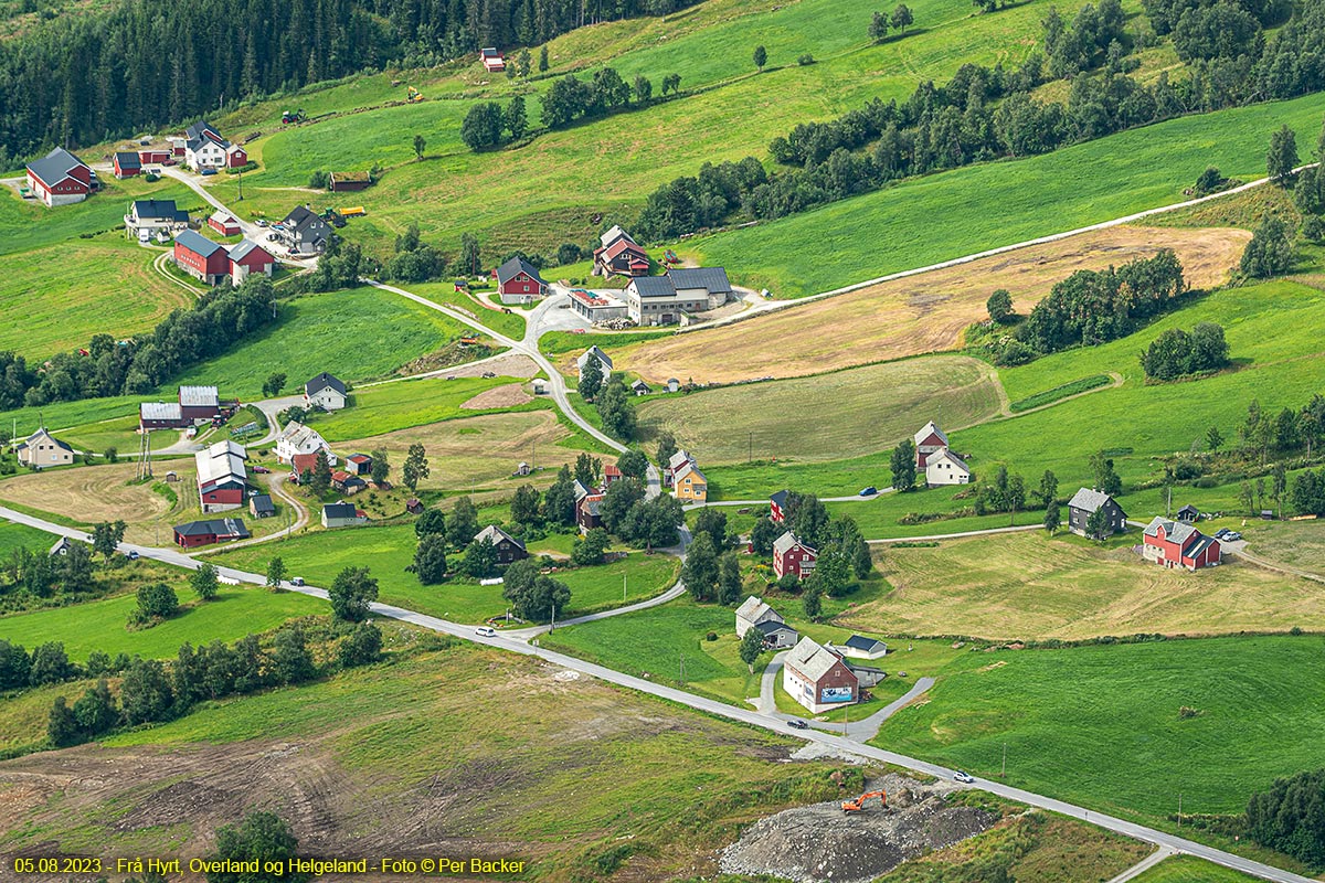 Hyrt, Overland og Helgeland