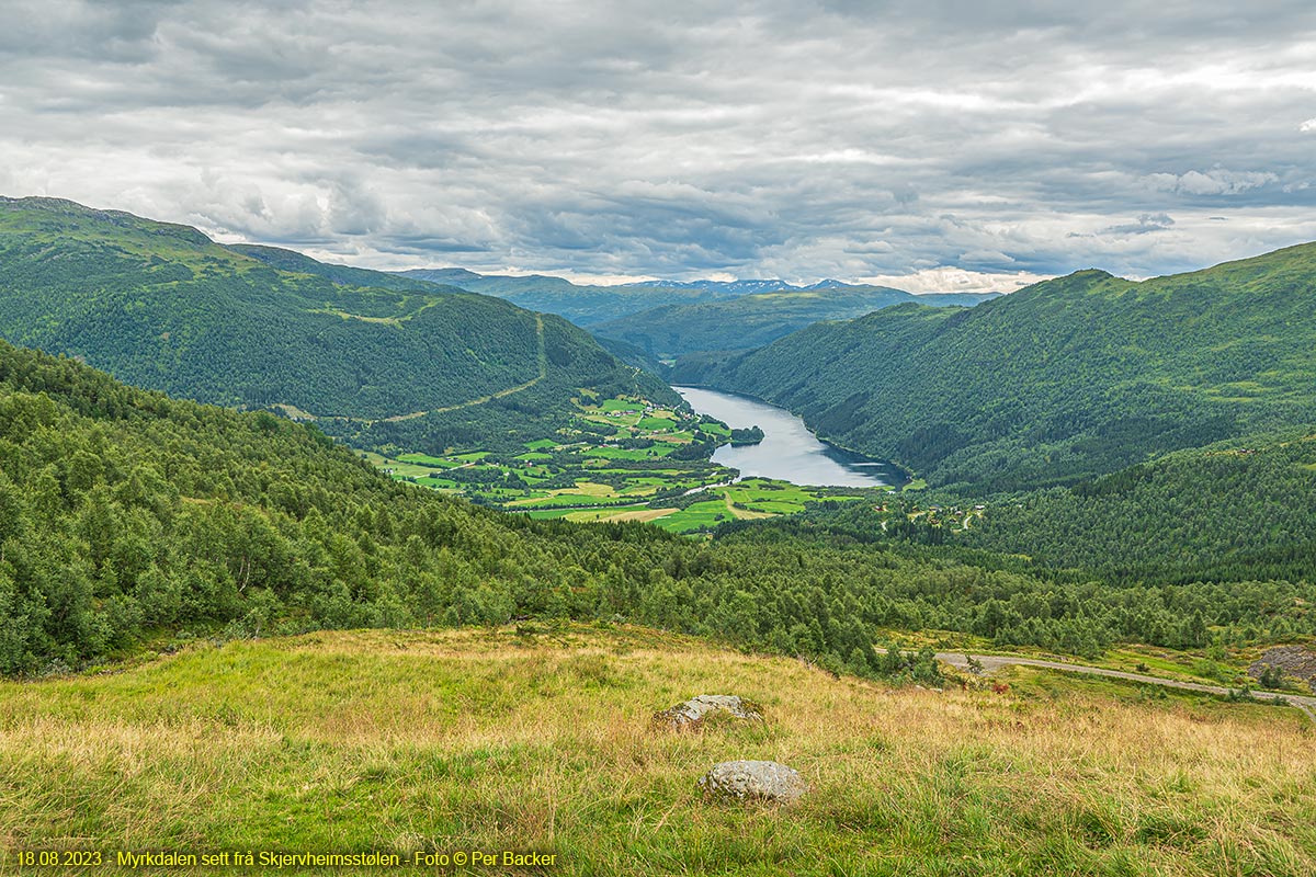 Myrkdalen sett frå Skjervheimsstølen