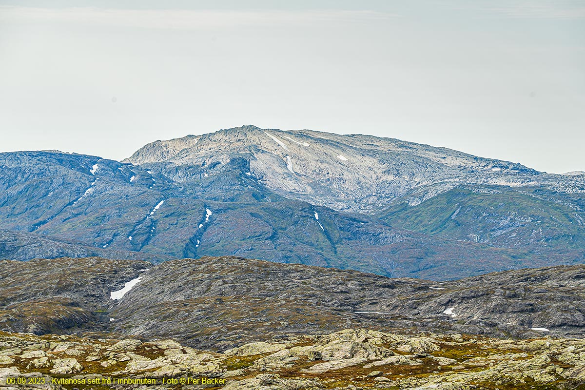 Kvitanosa sett frå Finnbunuten