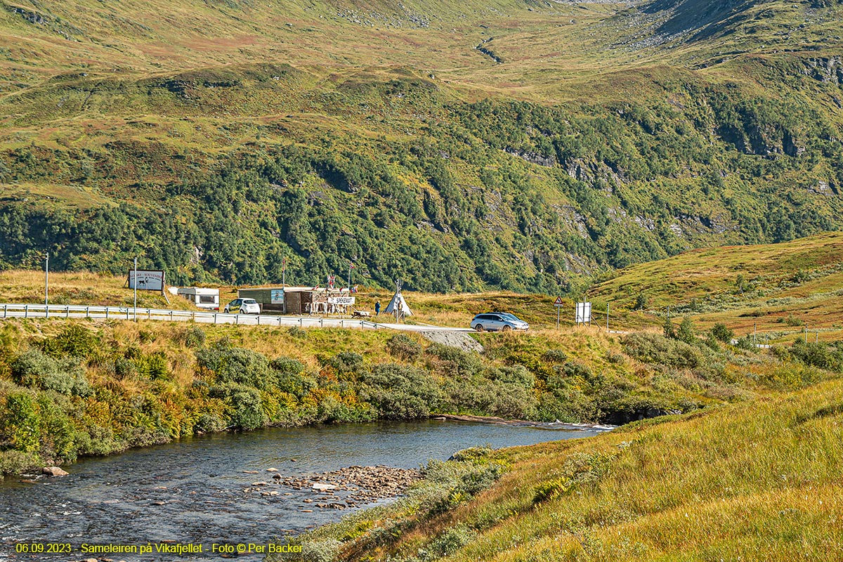 Sameleiren på Vikafjellet