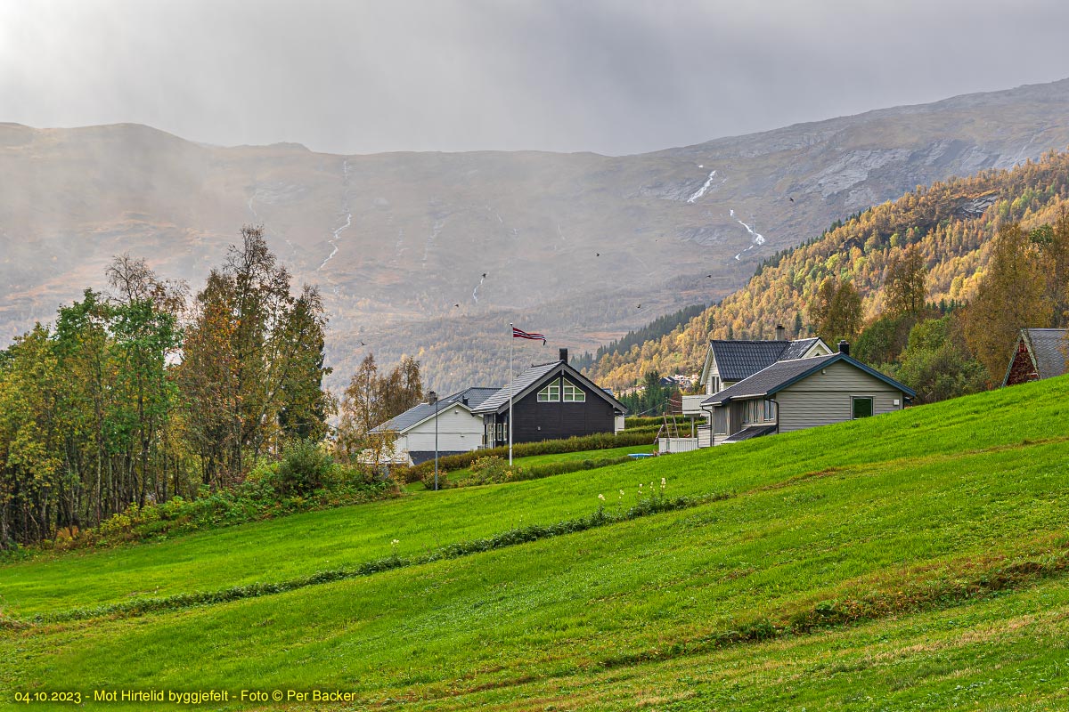 Mot Hirtelid byggjefelt