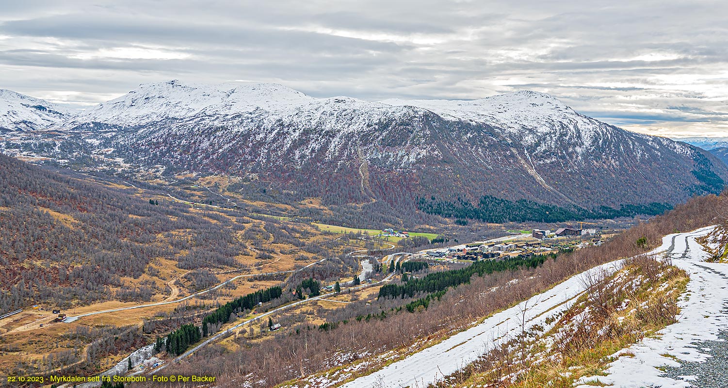 Myrkdalen sett frå Storebotn