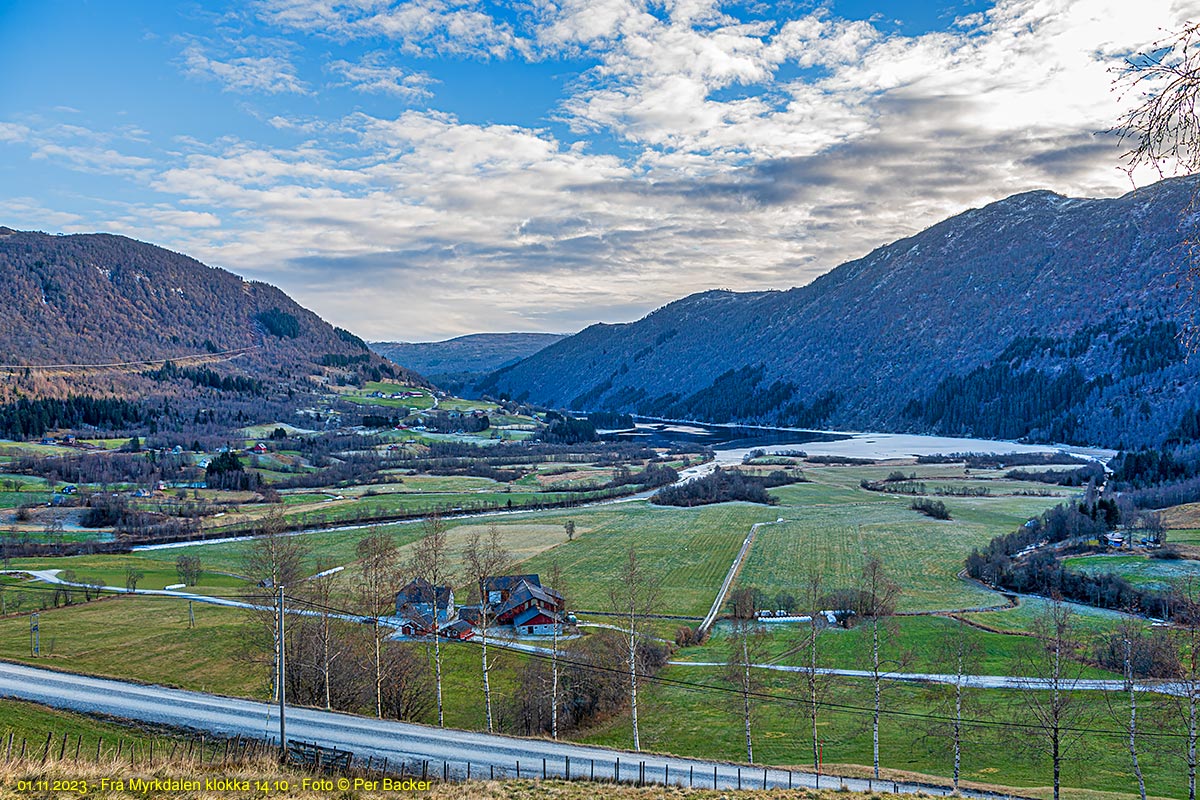 Frå Myrkdalen klokka 14.10