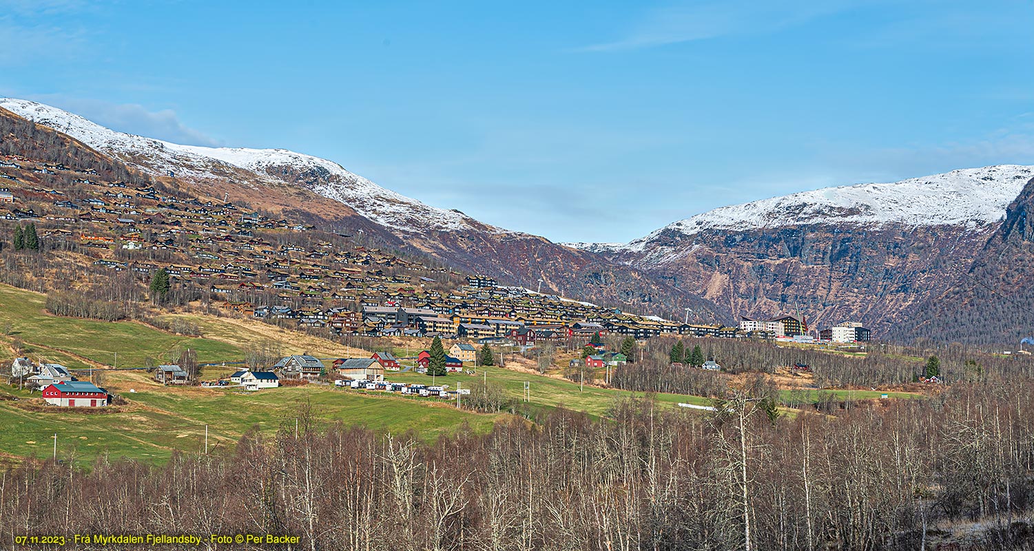 Mot Myrkdalen Fjellandsby