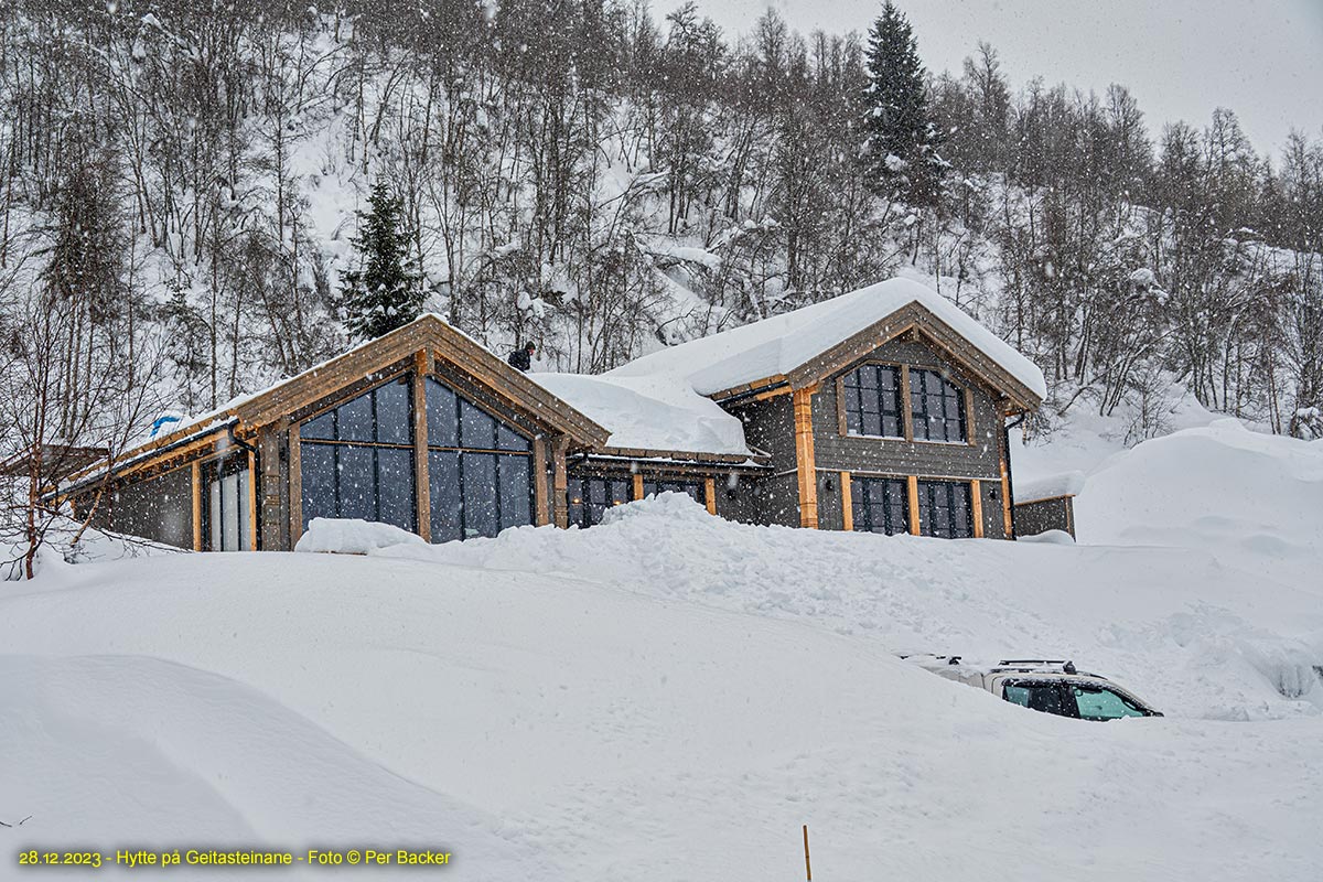 Hytte på Geitasteinane