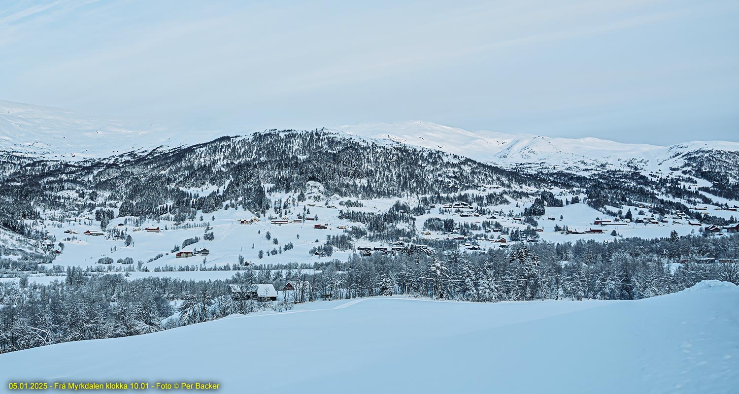 Frå Myrkdalen klokka 10.01