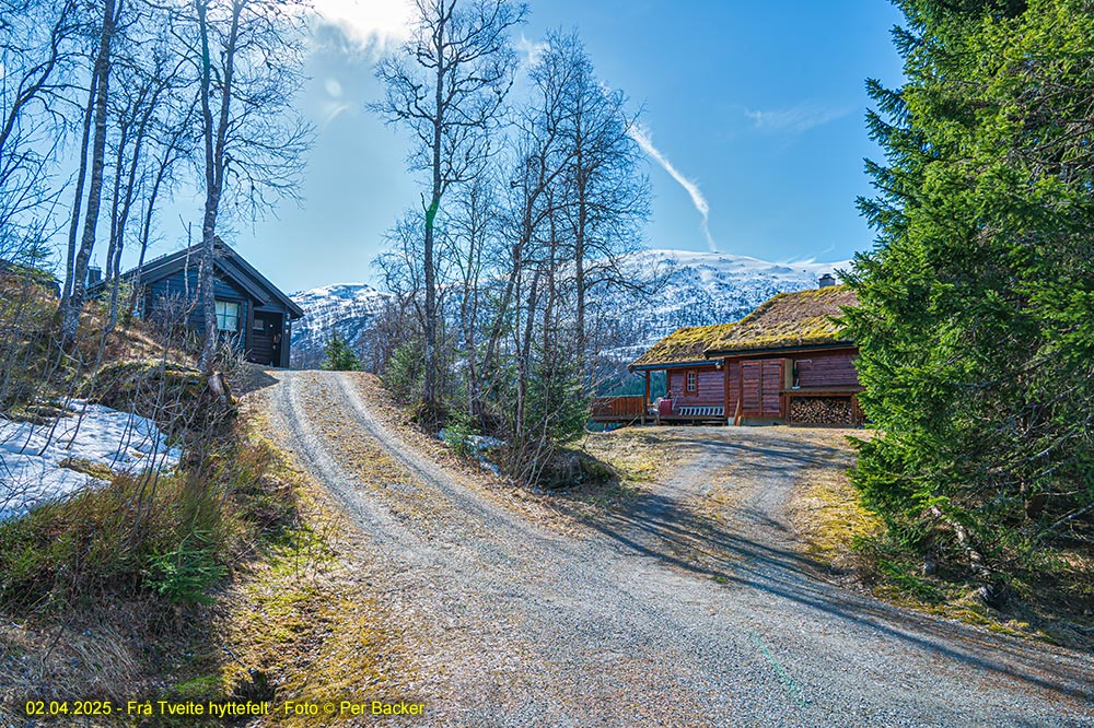 Frå Tveite hyttefelt