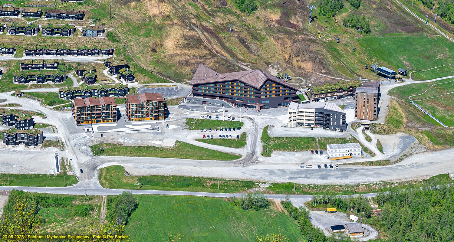 Sentrum i Myrkdalen Fjellandsby