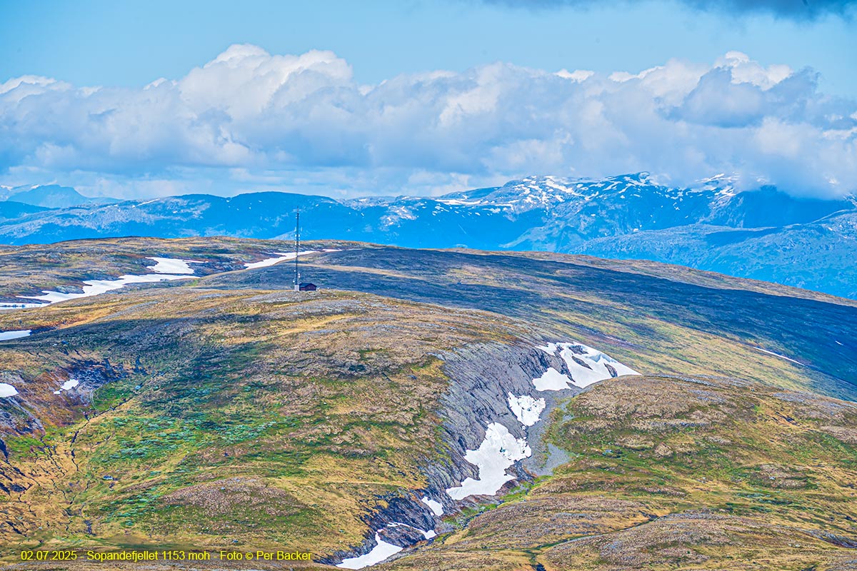Sopandefjellet 1153 moh.