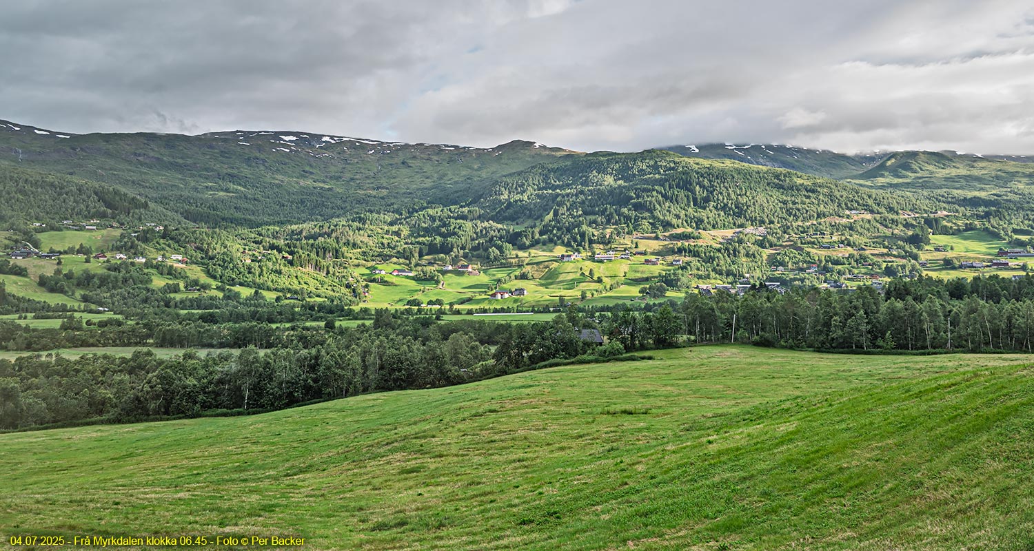Frå Myrkdalen kokka 06.45