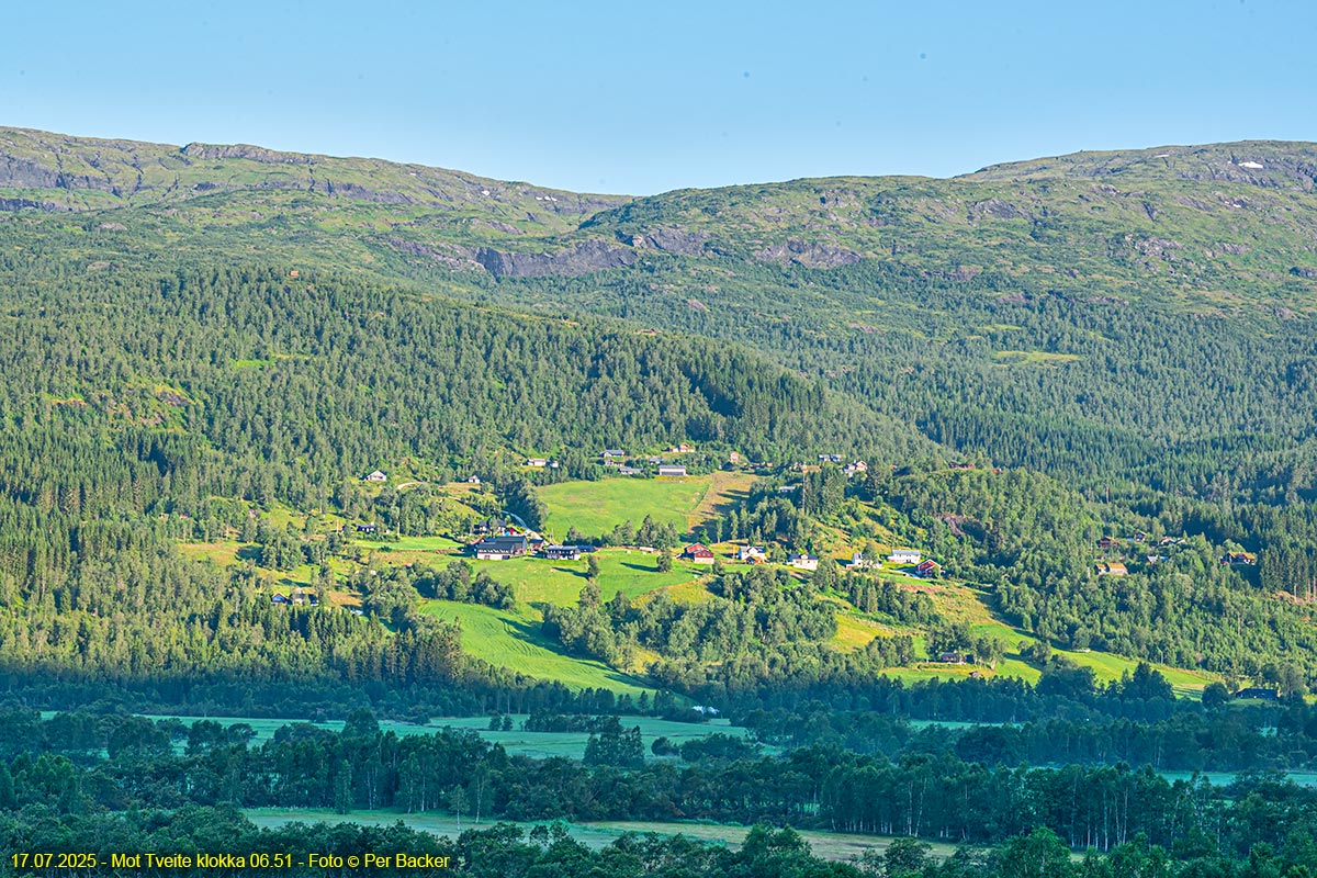 FråTveite klokka 06.51