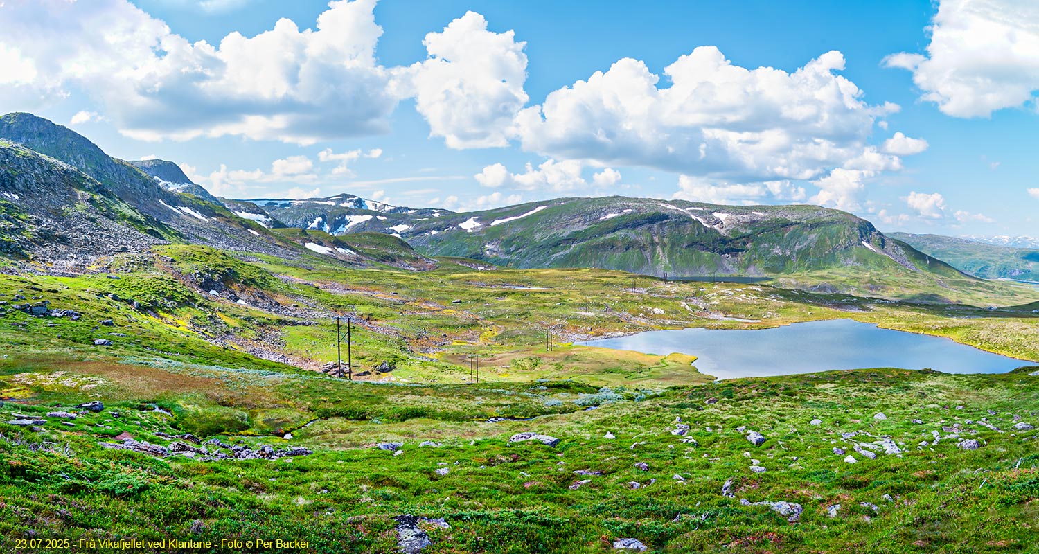 Frå Vikafjellet ved Klantane