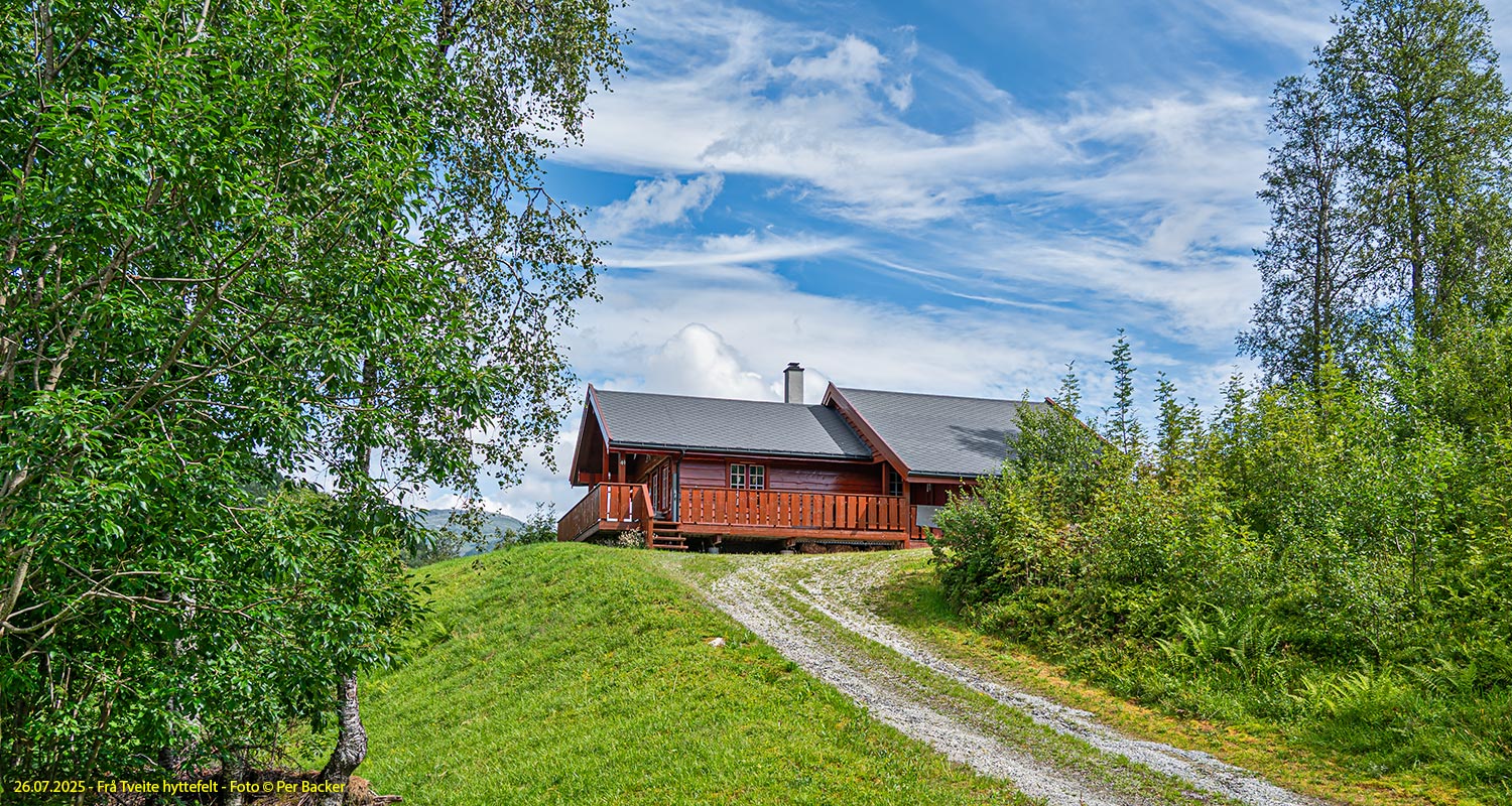Frå Tveite hyttefelt