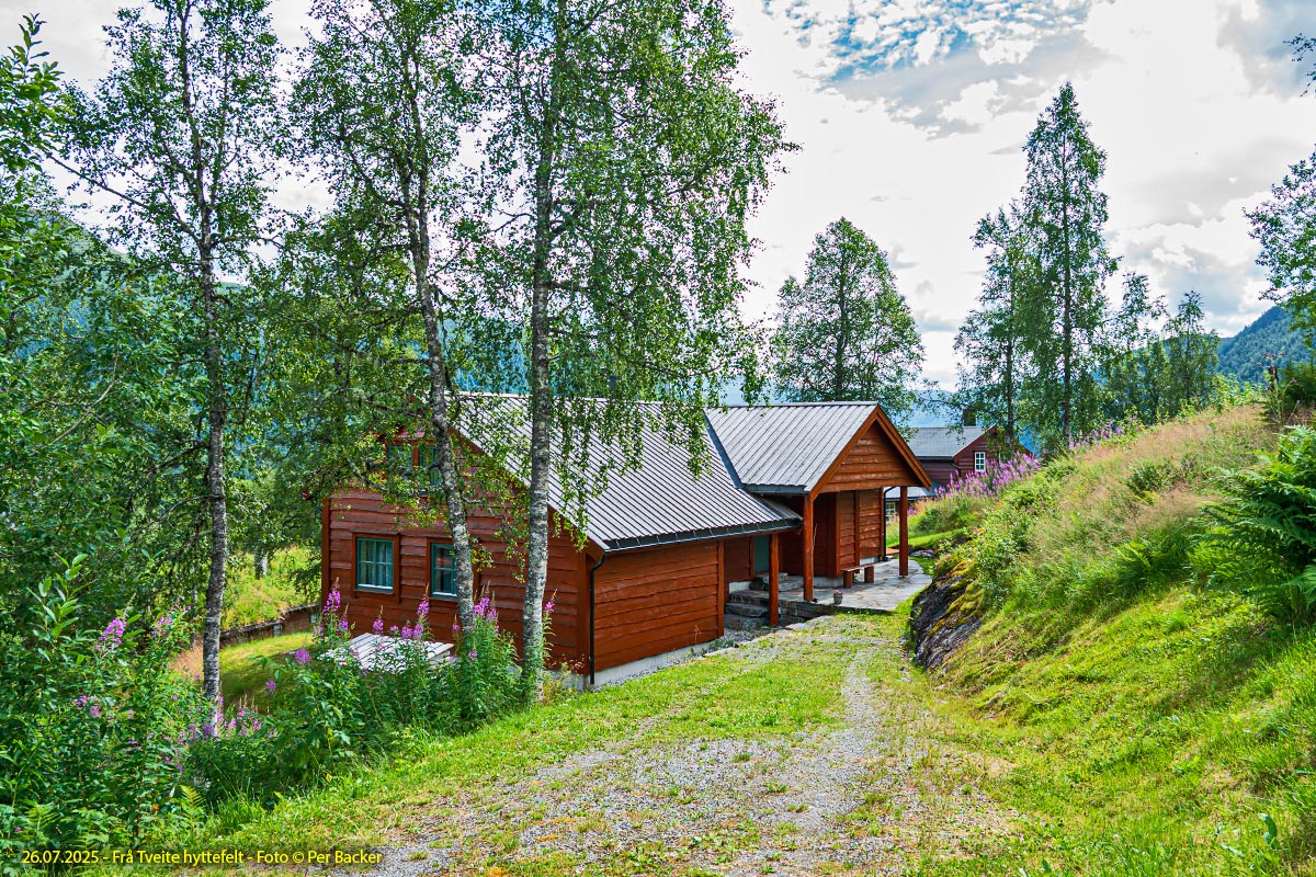 Frå Tveite hyttefelt