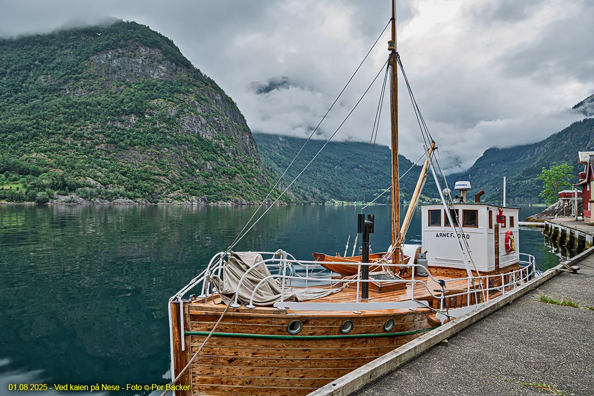 Frå kaien på Nese