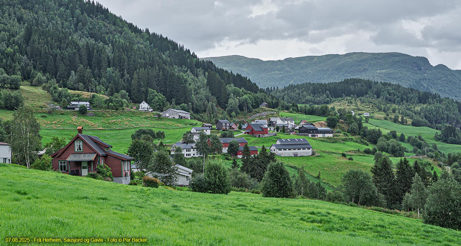 Frå Herheim, Sausjord og Gavle