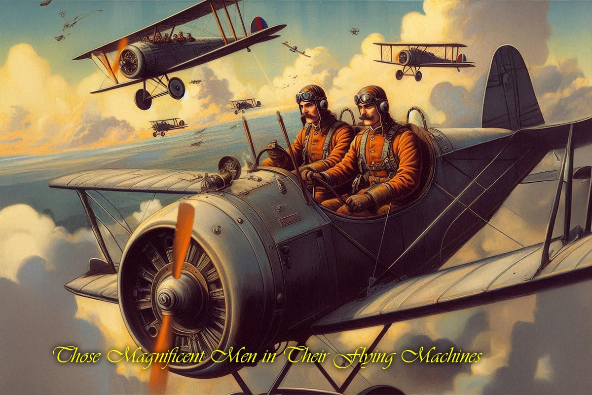 Those Magnificient Men in Their Flying Machines (KI)