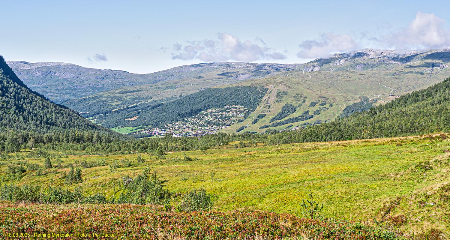 Retning Myrkdalen