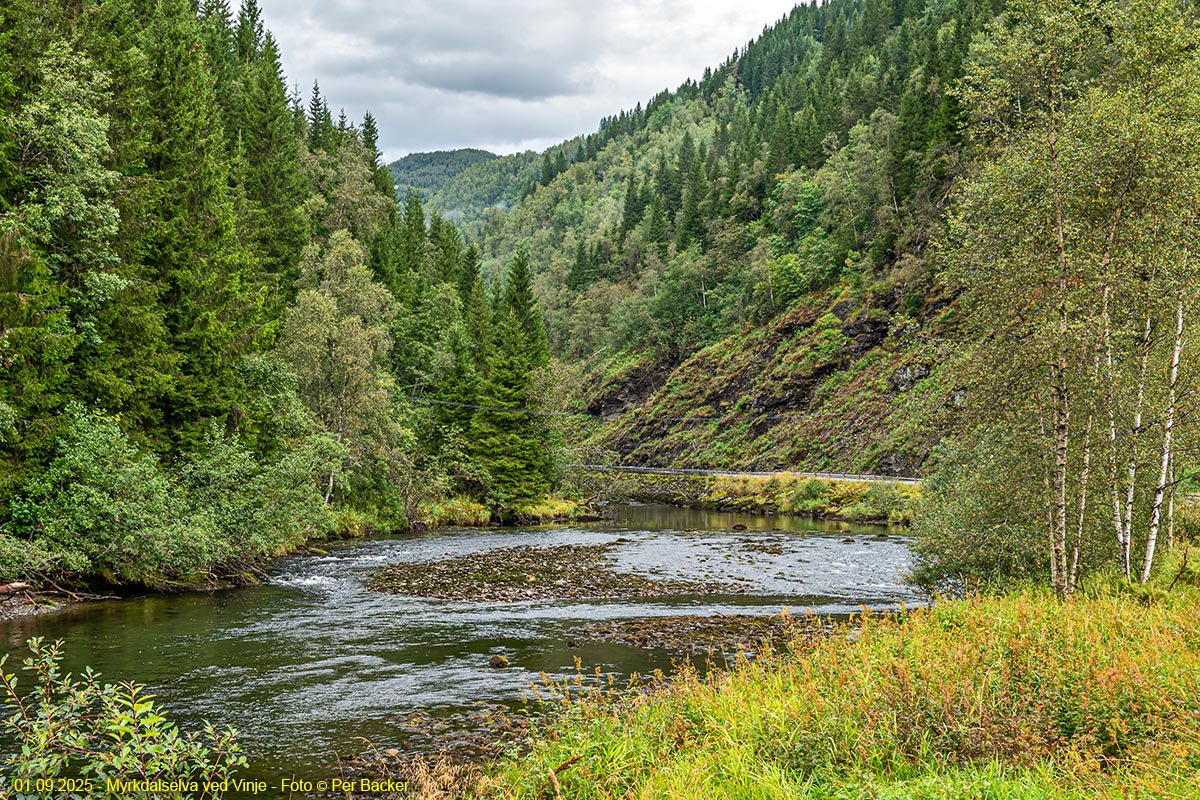 Myrkdalselva ved Vinje