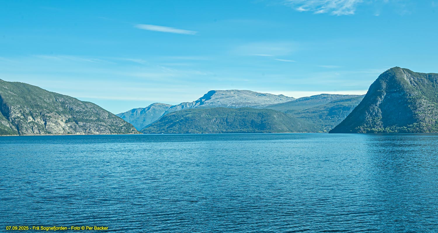 Frå Sognefjorden