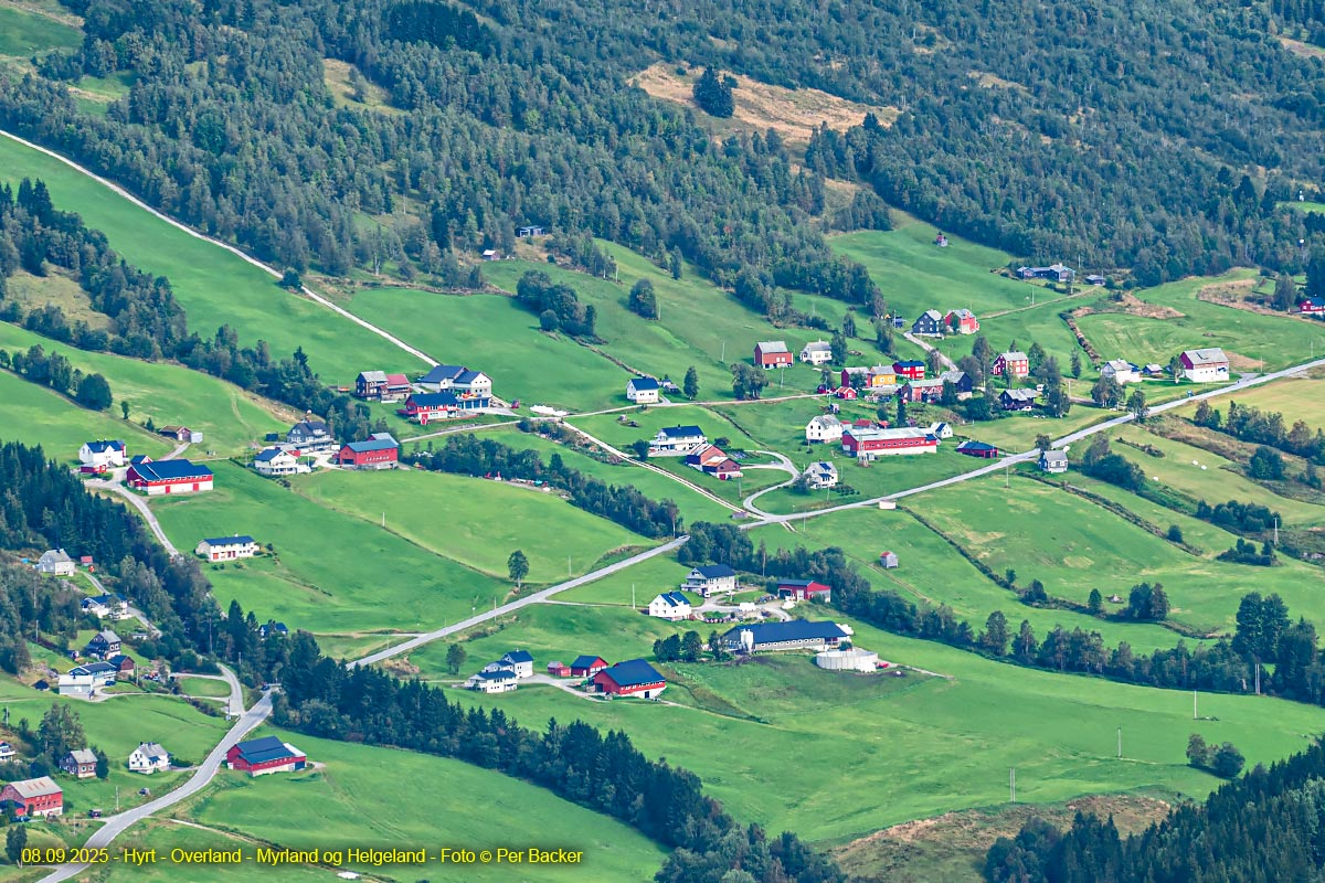 Frå Hyrt, Overland, Myrland og Helgeland