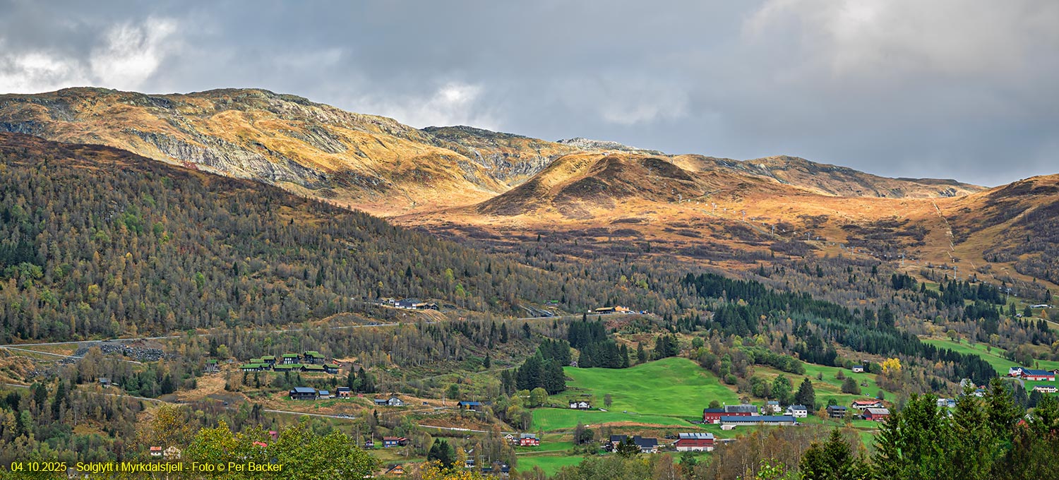 Solglytt i Myrkdalsfjell