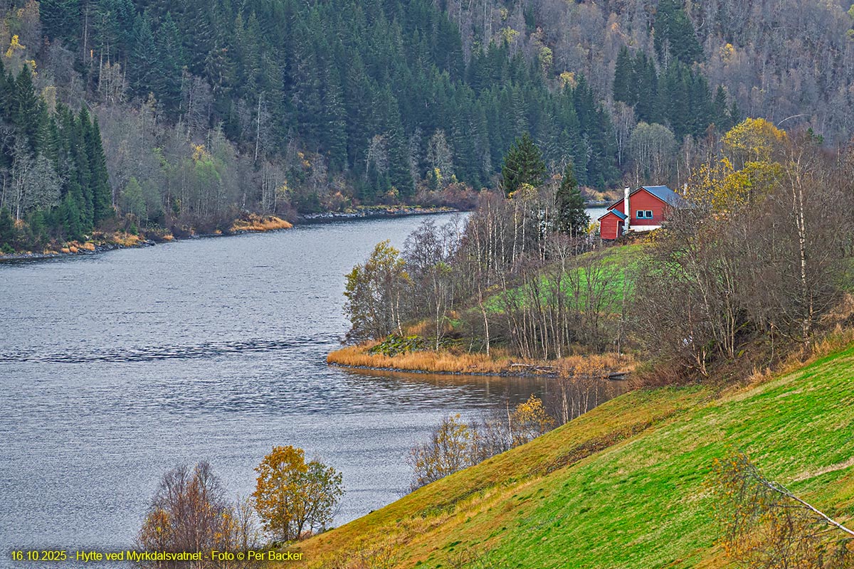 Hytte ved Myrkdalsvatnet