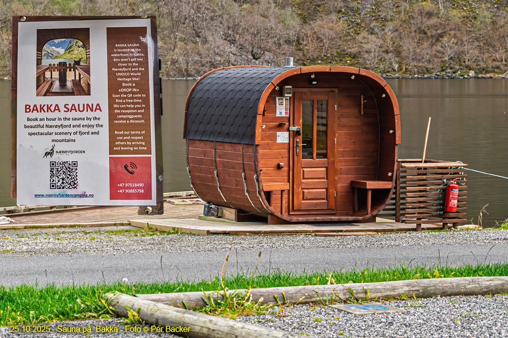 Sauna på Bakka