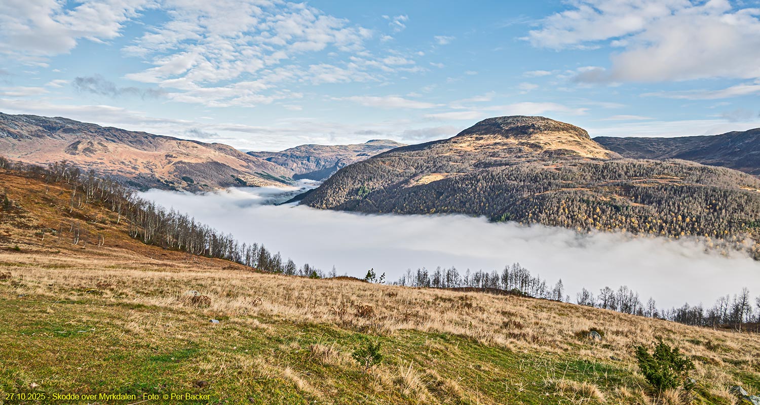 Skodde over Myrkdalen