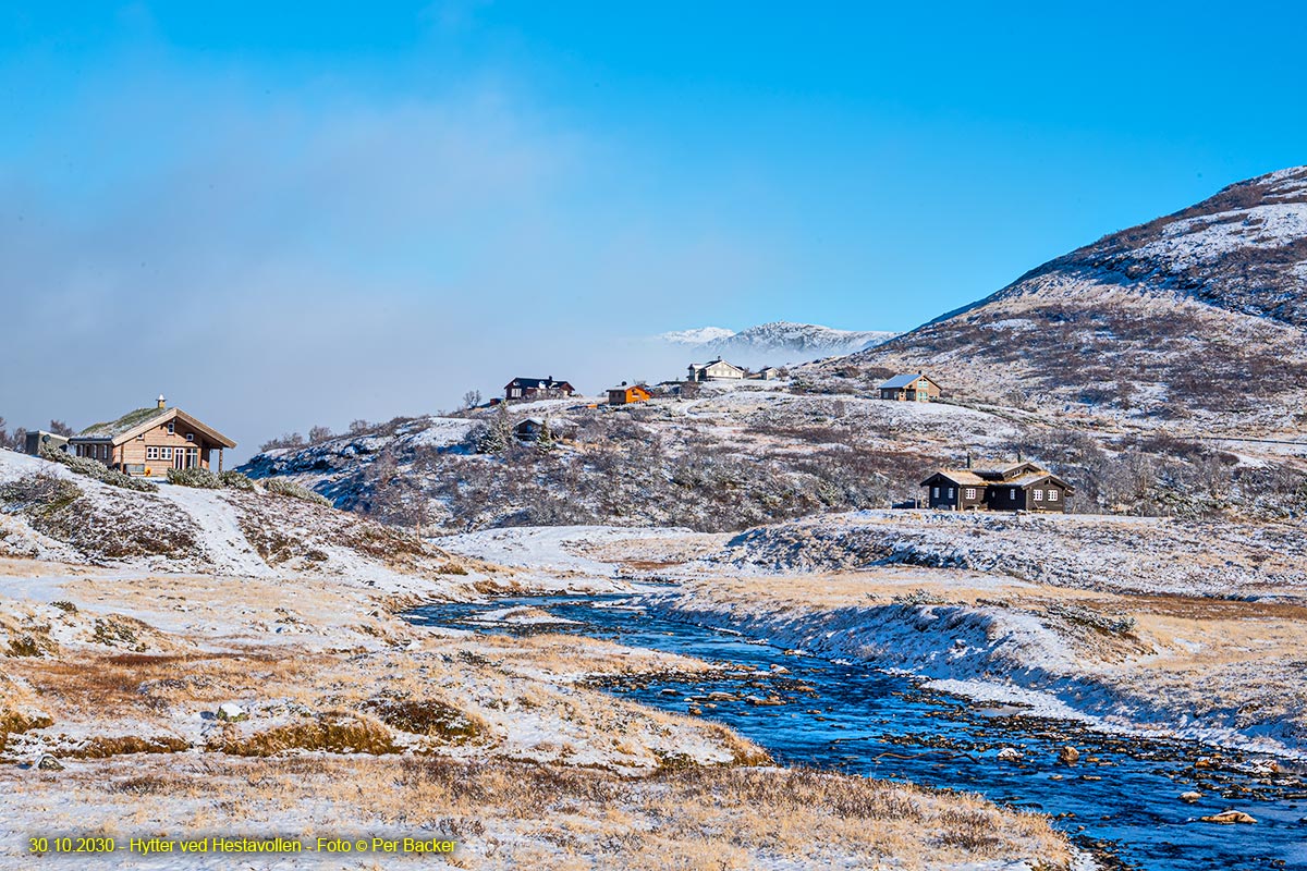Hytter ved Hestavollen