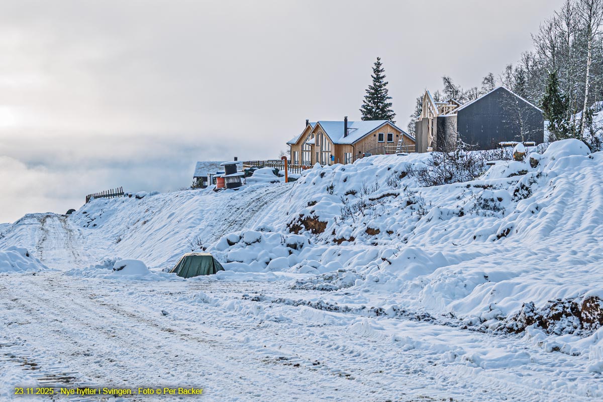 Nye hytter i Svingen