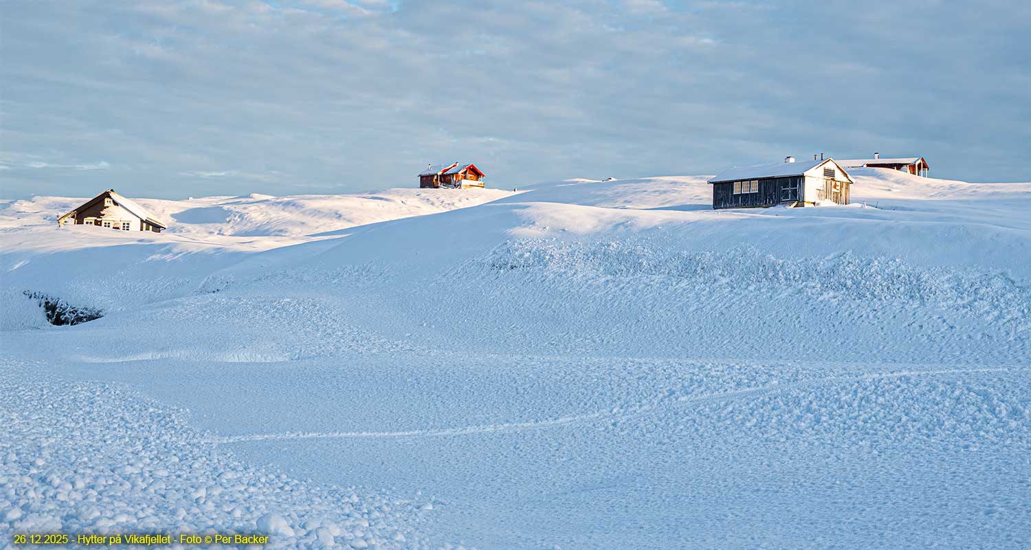 Hytter på Vikafjellet