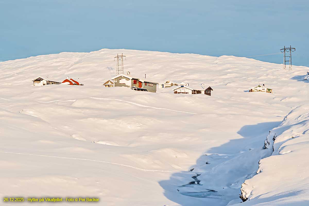 Hytter på Vikafjellet